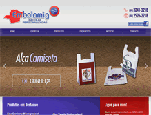 Tablet Screenshot of embalamig.com.br